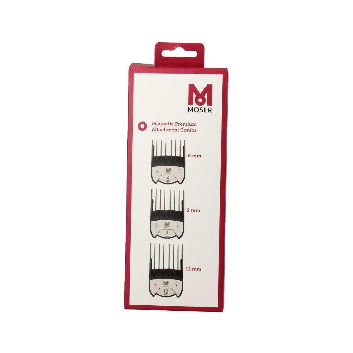 Peine Cortacabellos Moser Magnetic Premium 1801-7000 (6 Unidades)