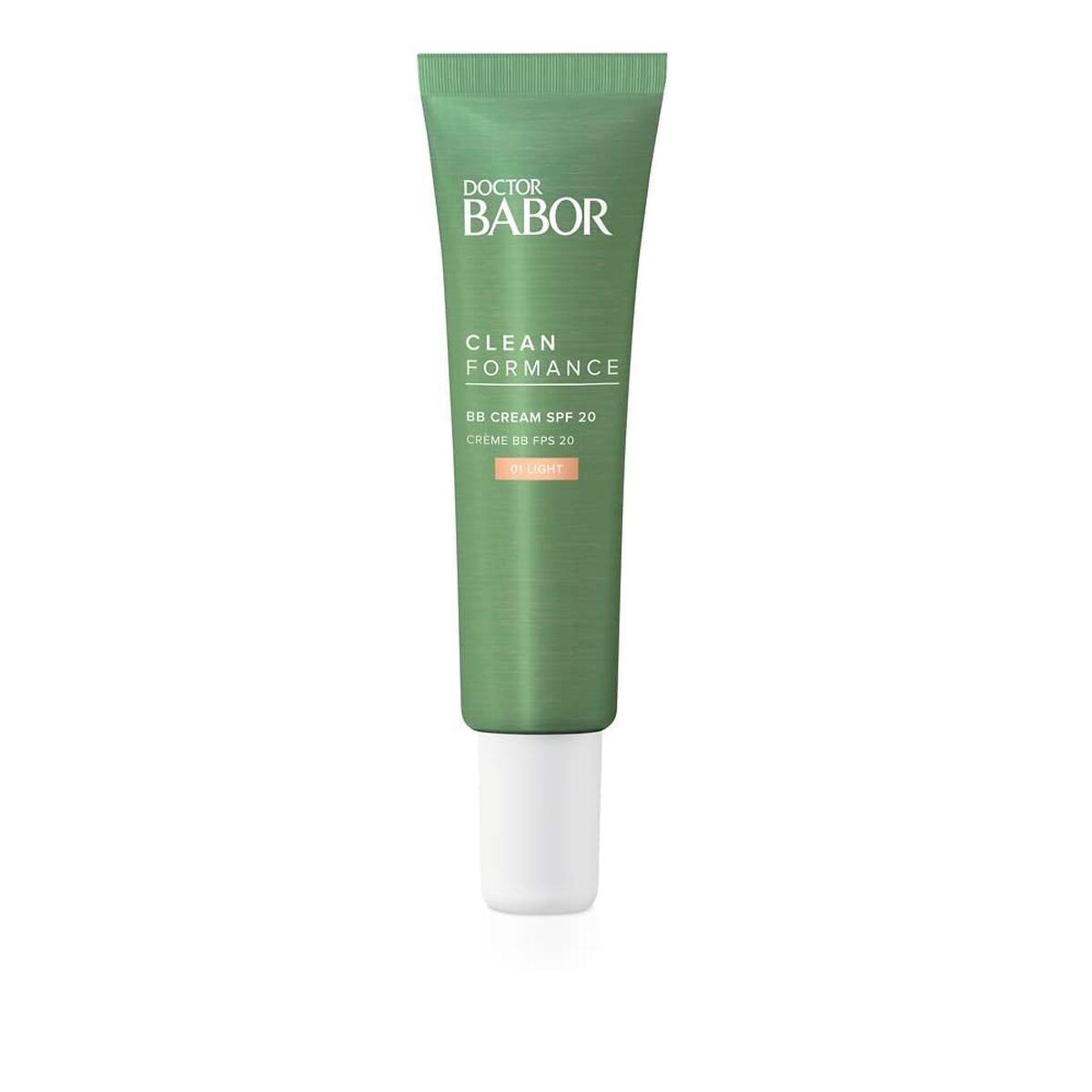Crema Hidratante con Color Babor Clean Formance Nº 01 Light 40 ml Spf 20