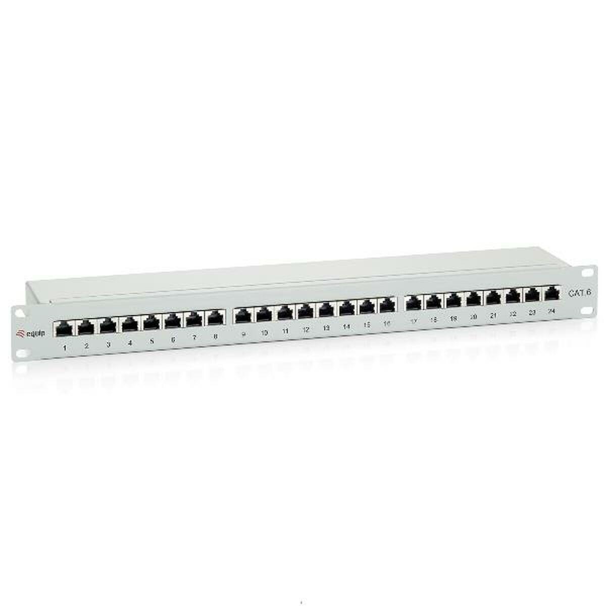 Patch Panel 24 Puertos UTP Categoría 6 Equip 326324