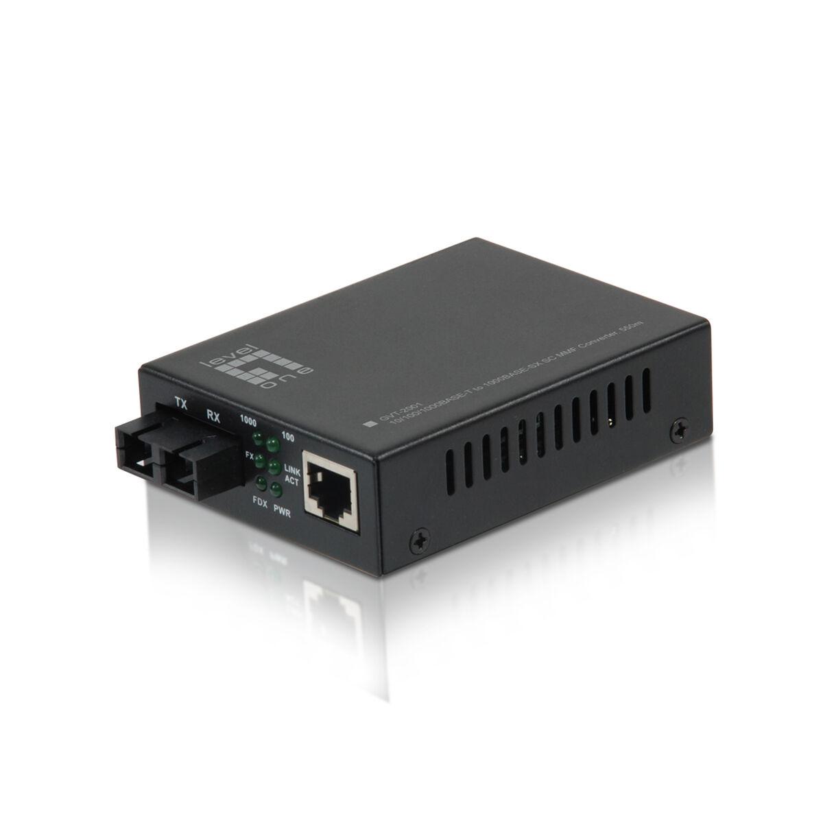 Lector de Tarjetas Level One GVT-2001 Negro