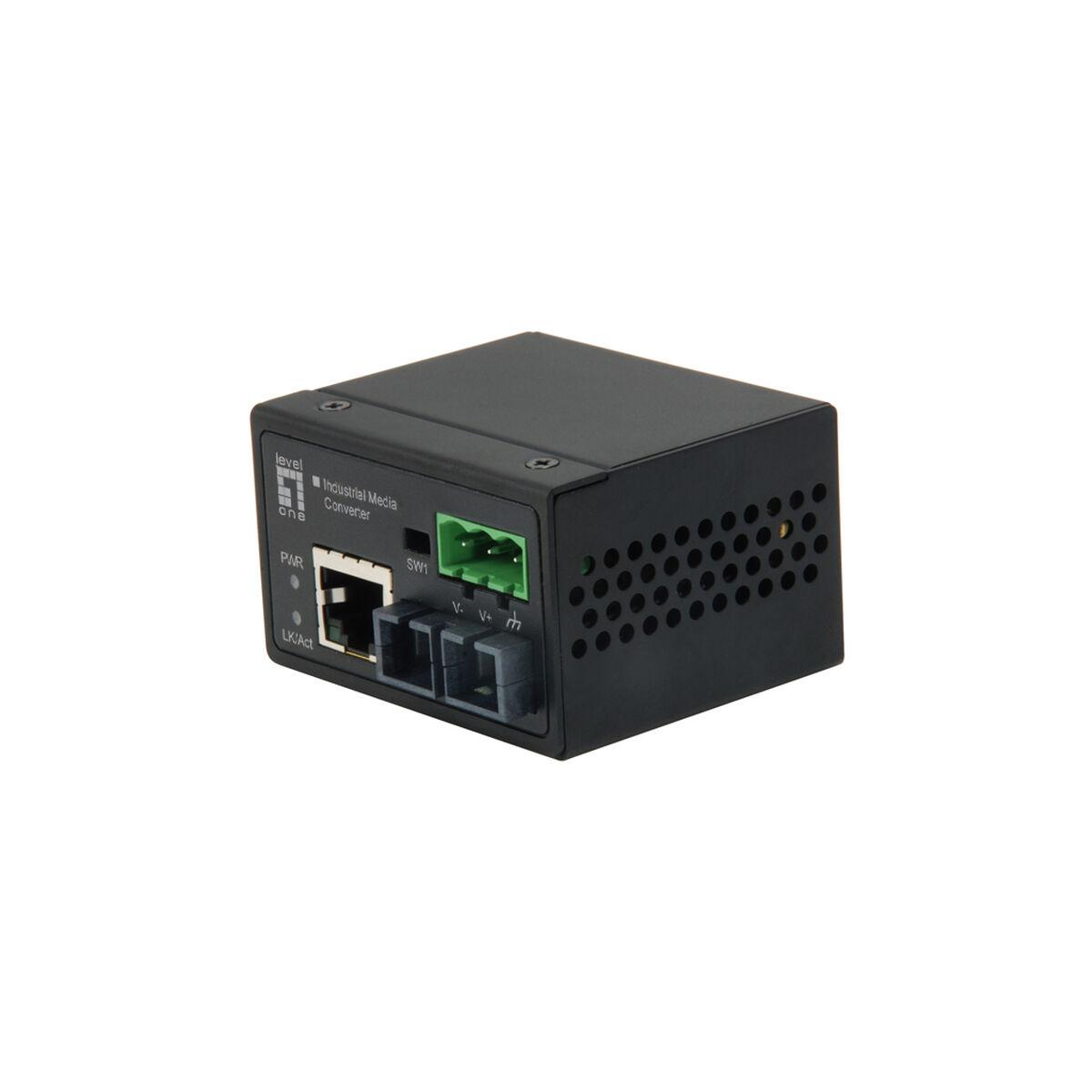Lector de Tarjetas Level One IEC-4301 Negro