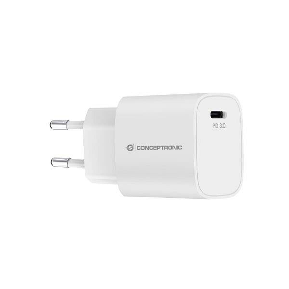 Cargador de Pared Conceptronic 120550103101 Blanco 20 W