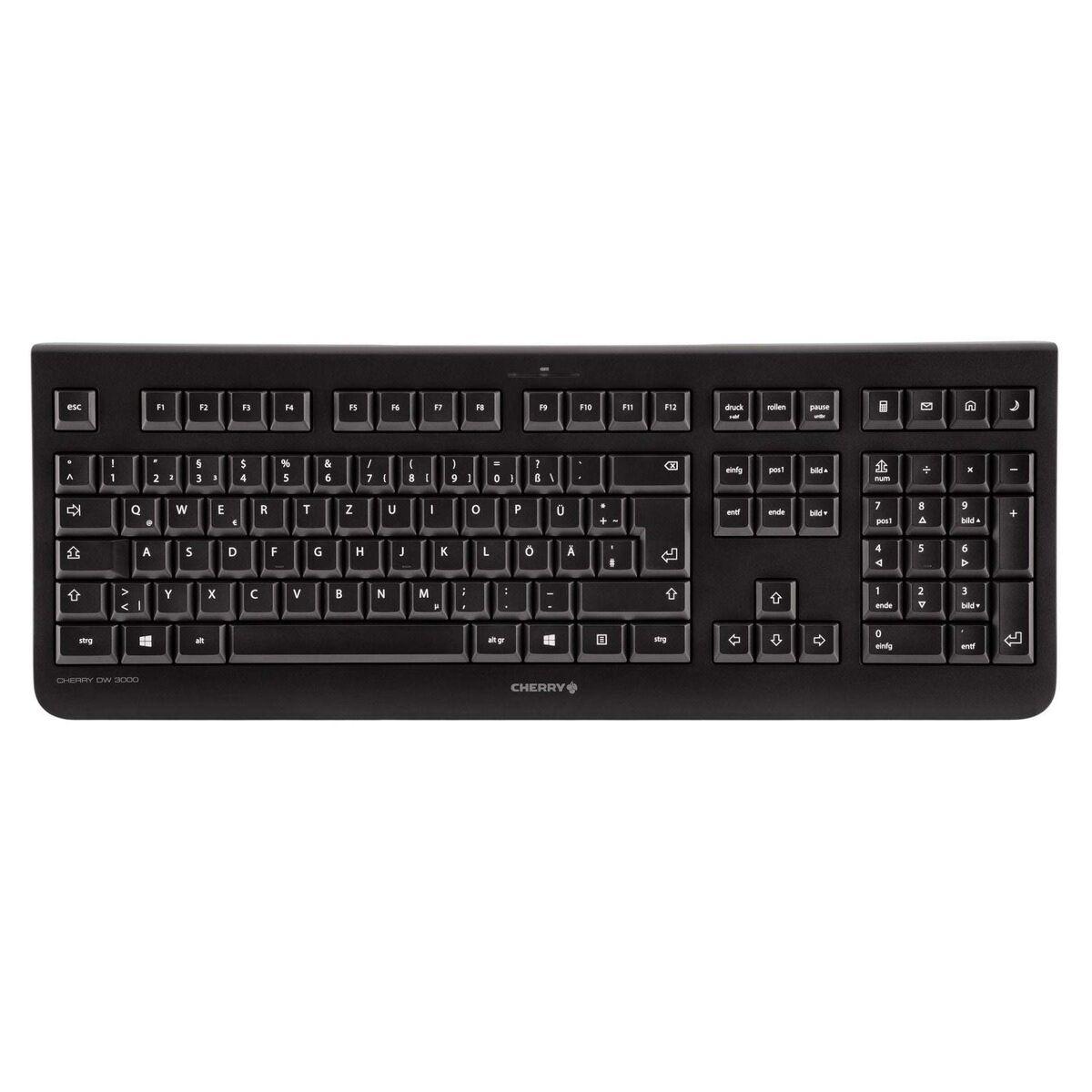 Teclado Cherry JD-0710GB-2 Negro Qwerty Español QWERTY Qwertz Alemán Qwerty UK