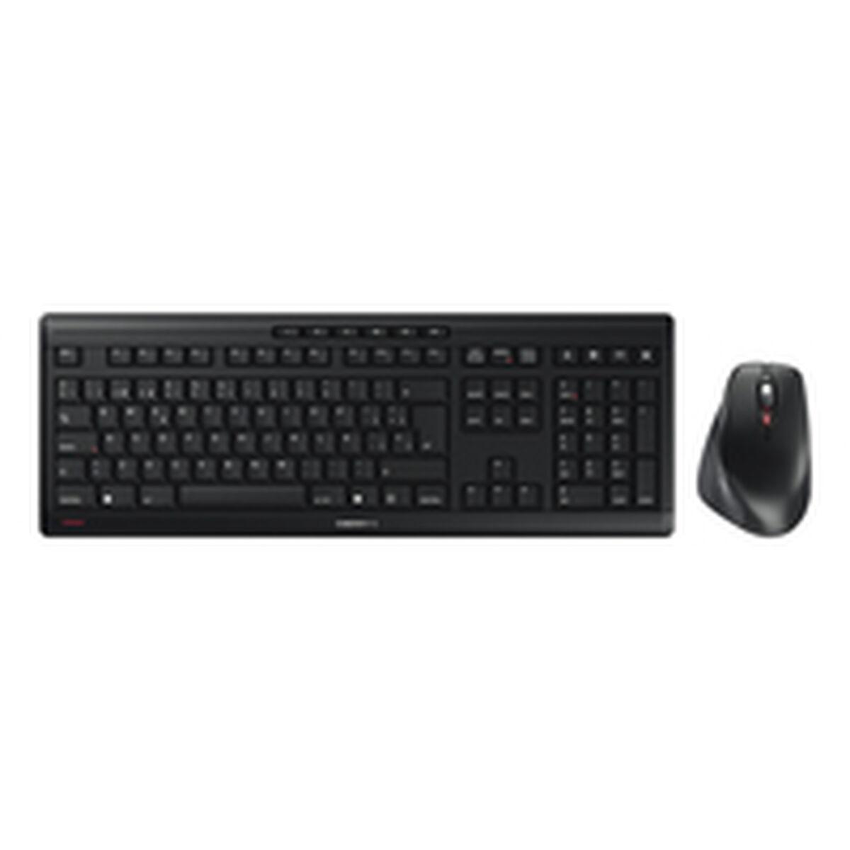 Teclado y Ratón Cherry JD-8550ES-2 Negro Español QWERTY