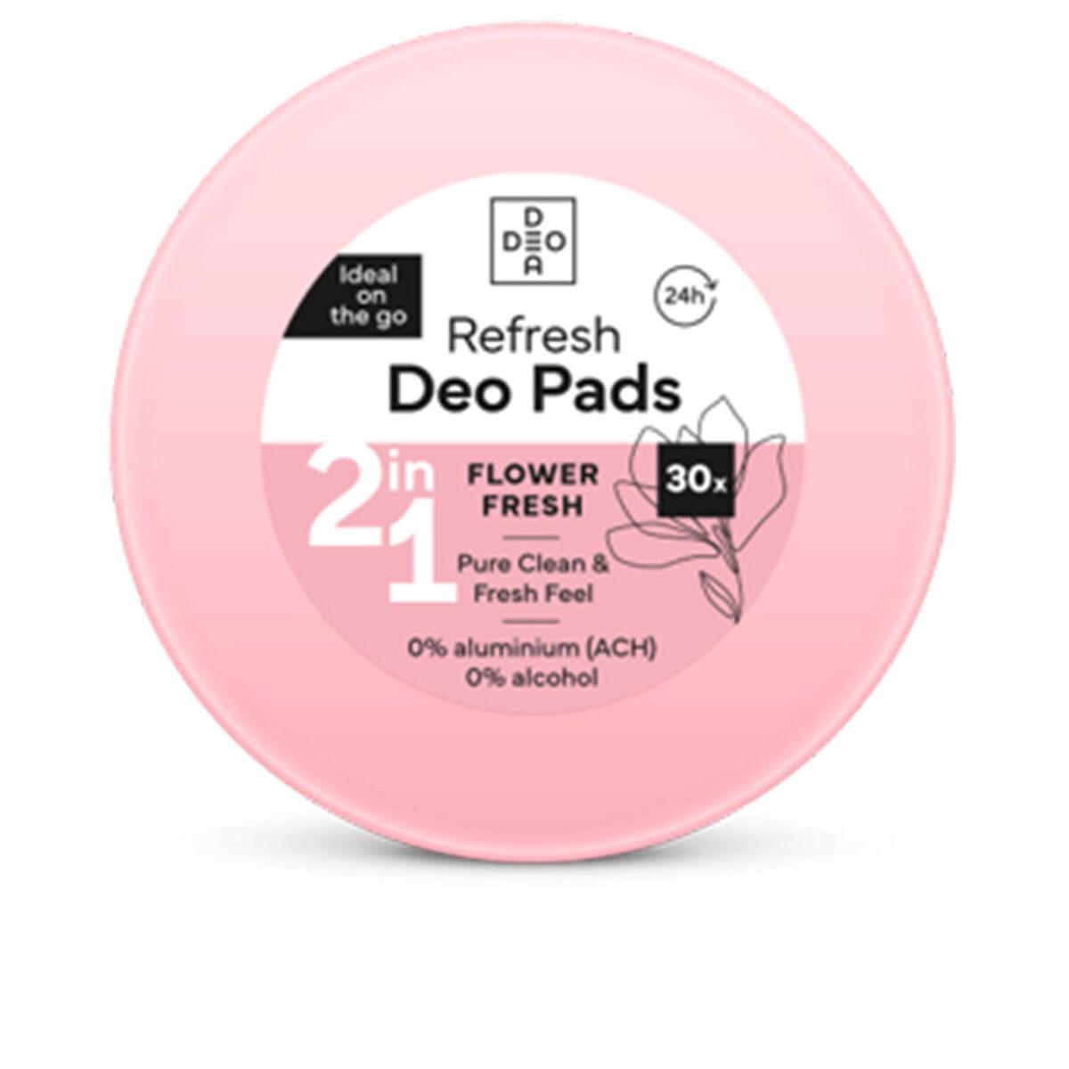 Desodorante Deodea DEO PADS Flower Fresh (30 unidades)
