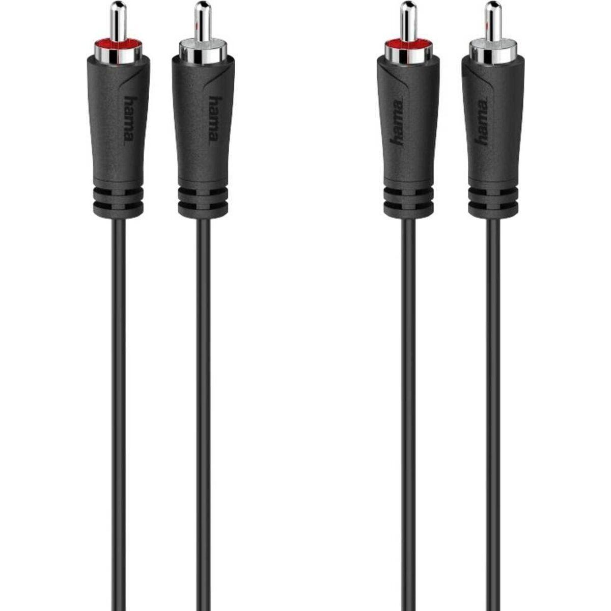 Cable 2 x RCA Hama 00205257 1,5 m