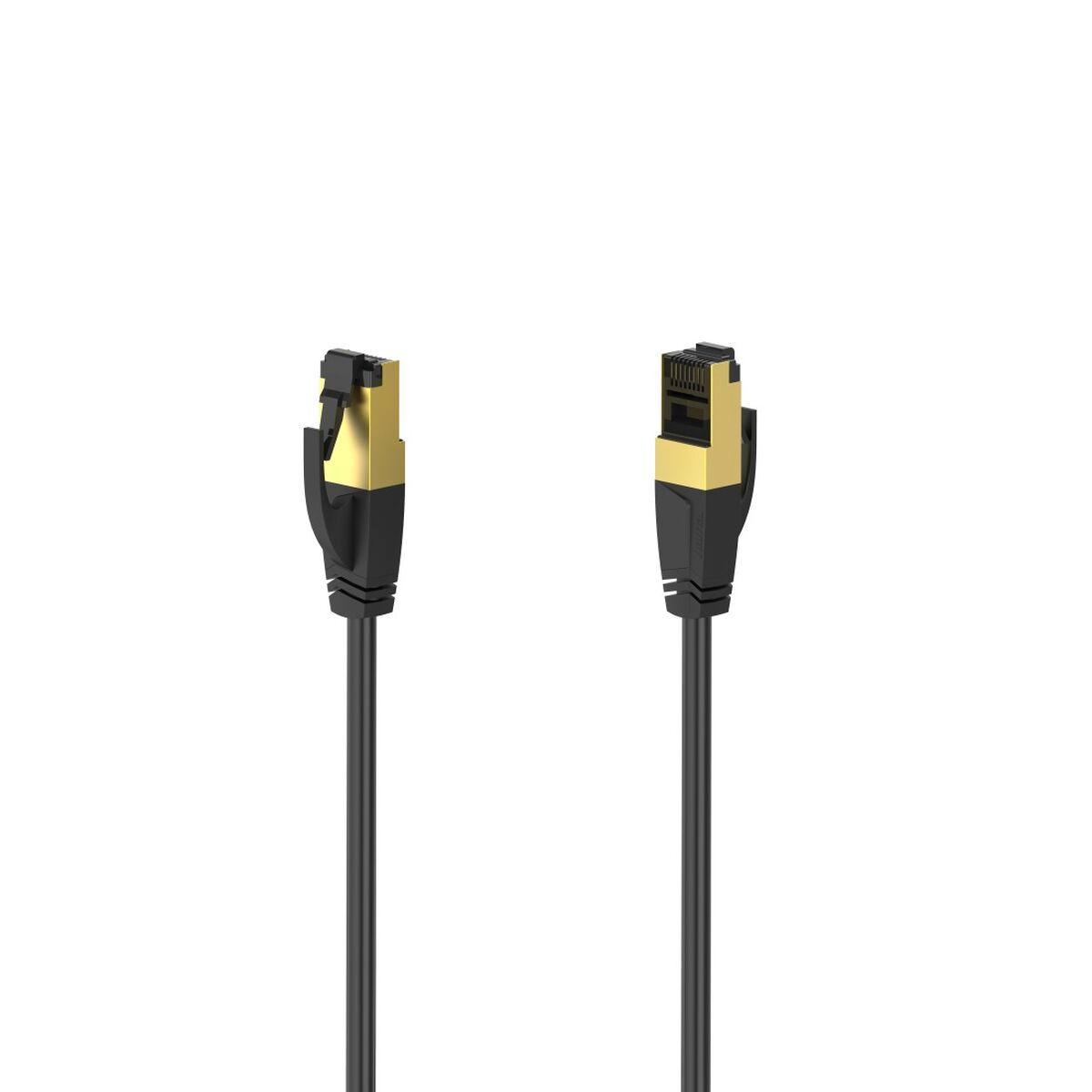 Cable de Red Rígido S/FTP Categoría 8 Hama 00200692 Negro 1,5 m