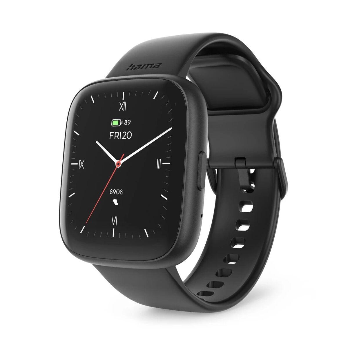 Smartwatch Hama 00178640 Negro 1,65" 46 mm