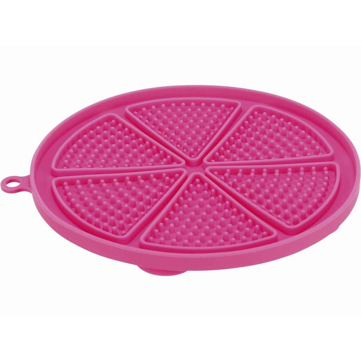Tapete Trixie Lick'n'Snack Rosa Silicona Ø 18 cm