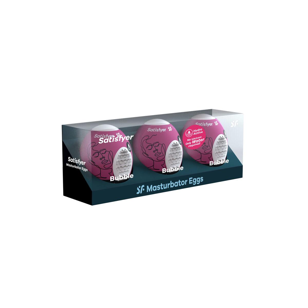 Huevo Masturbador Satisfyer 3 Unidades