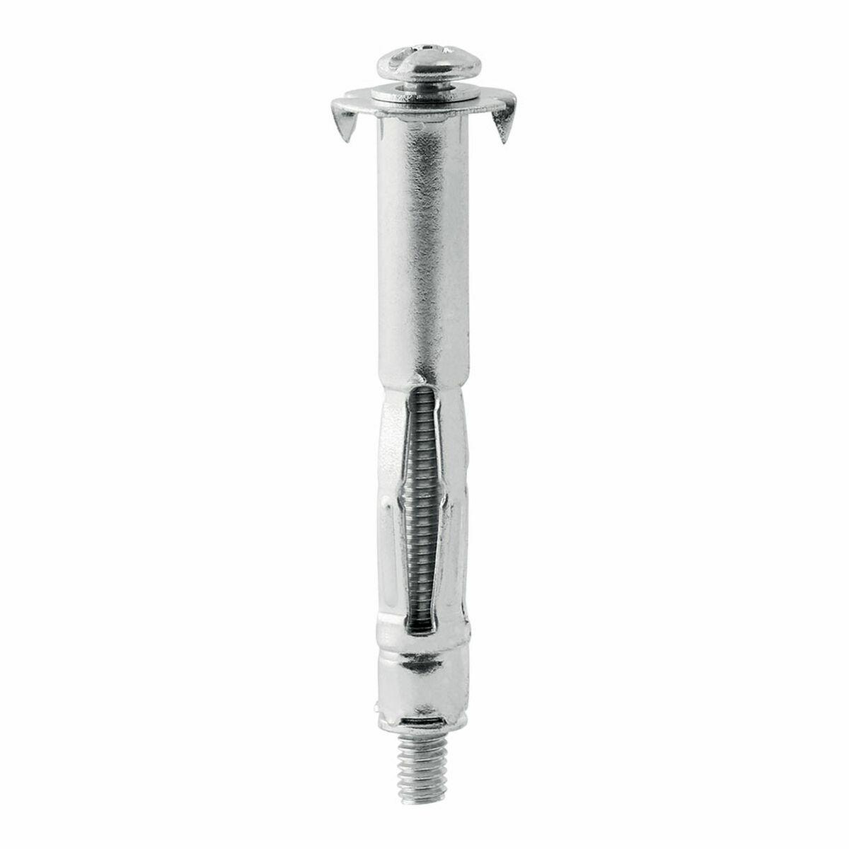 Tacos y tornillos Rapid Ø 8 x 46 mm M4 x 55 mm Metal Expansión 10 Unidades