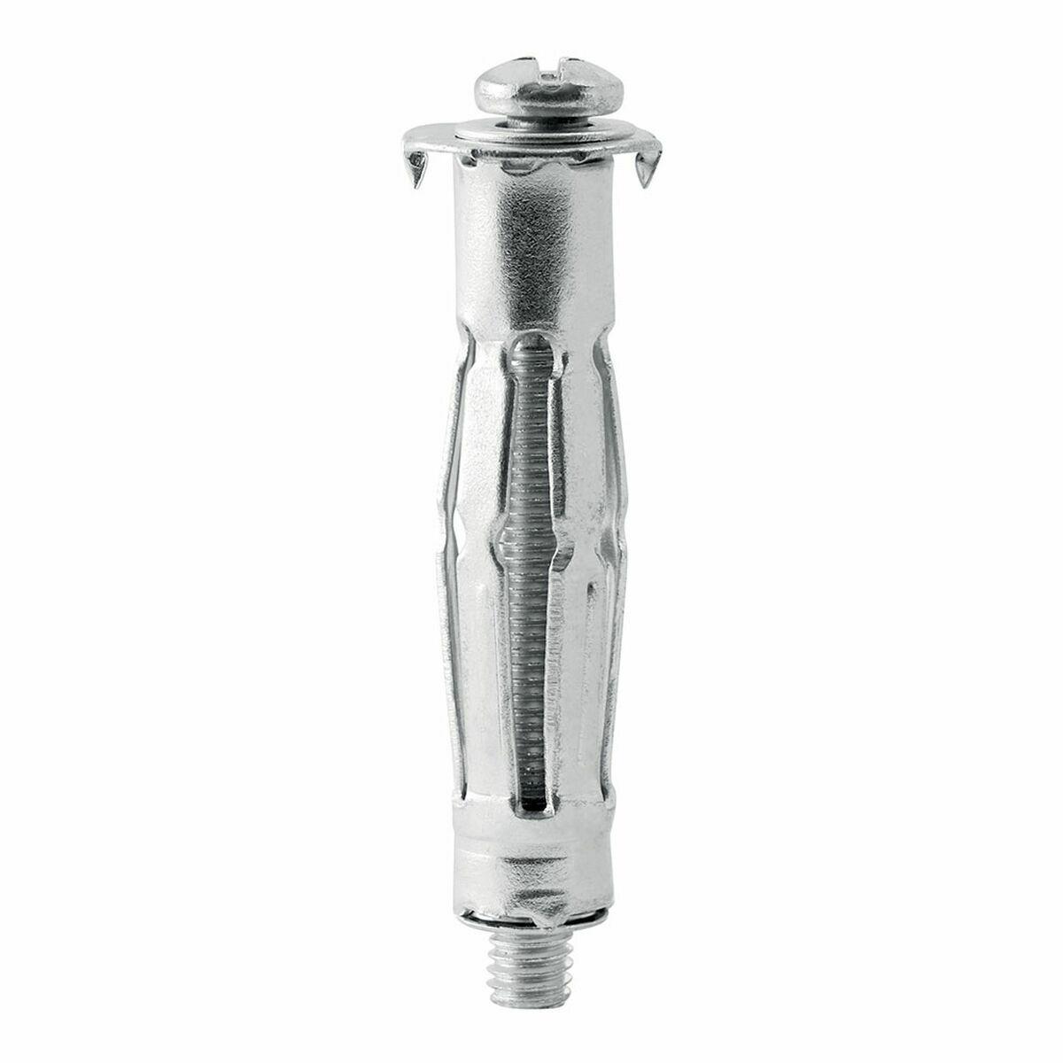 Tacos y tornillos Rapid 13 x 52 mm M6 x 63 mm Metal Expansión 10 Unidades