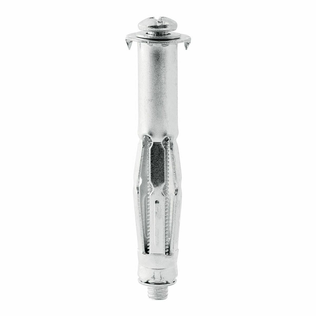 Tacos y tornillos Rapid Ø 13 x 65 mm M6 x 75 mm Metal Expansión 10 Unidades