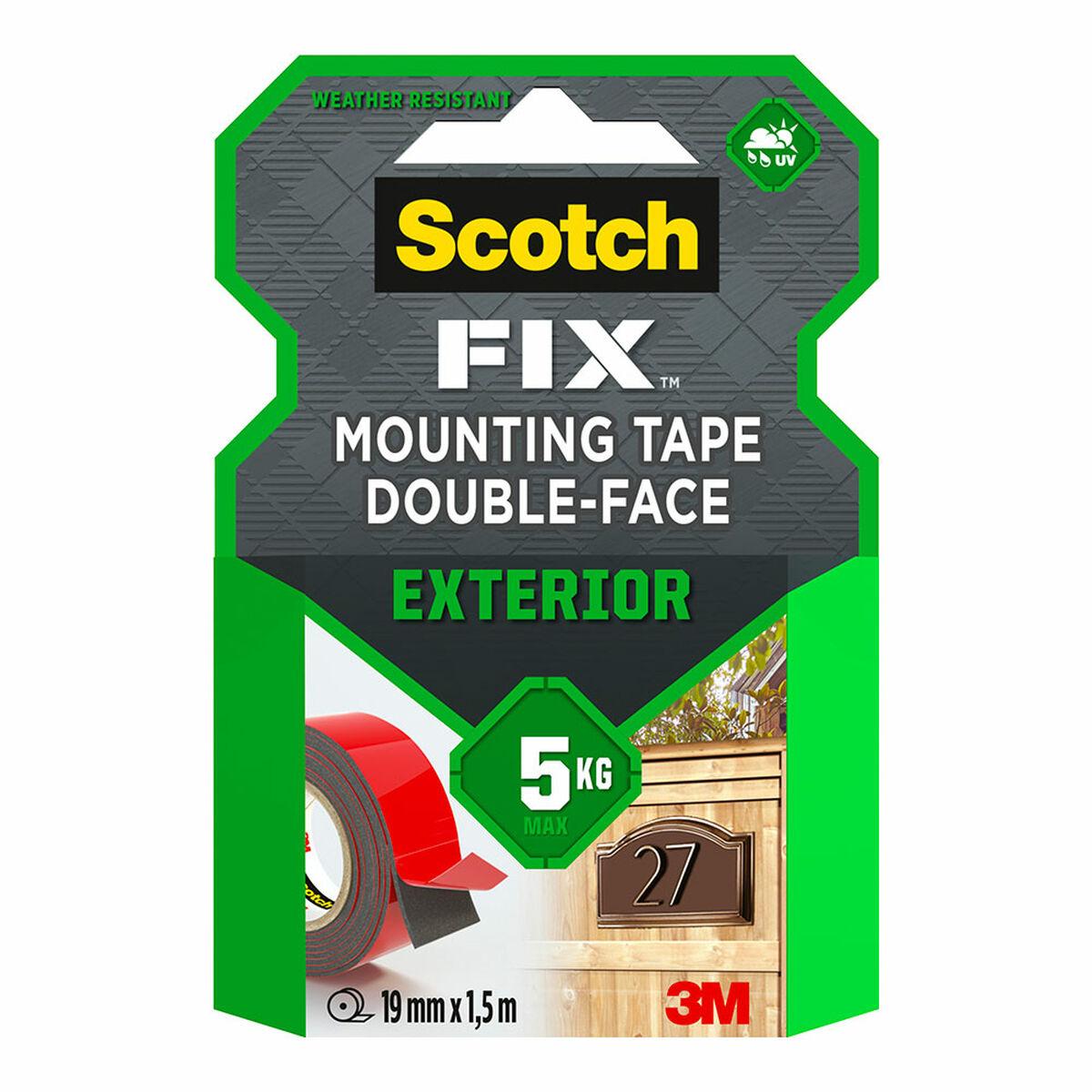 Cinta de Doble Cara Scotch 19 mm x 1,5 m