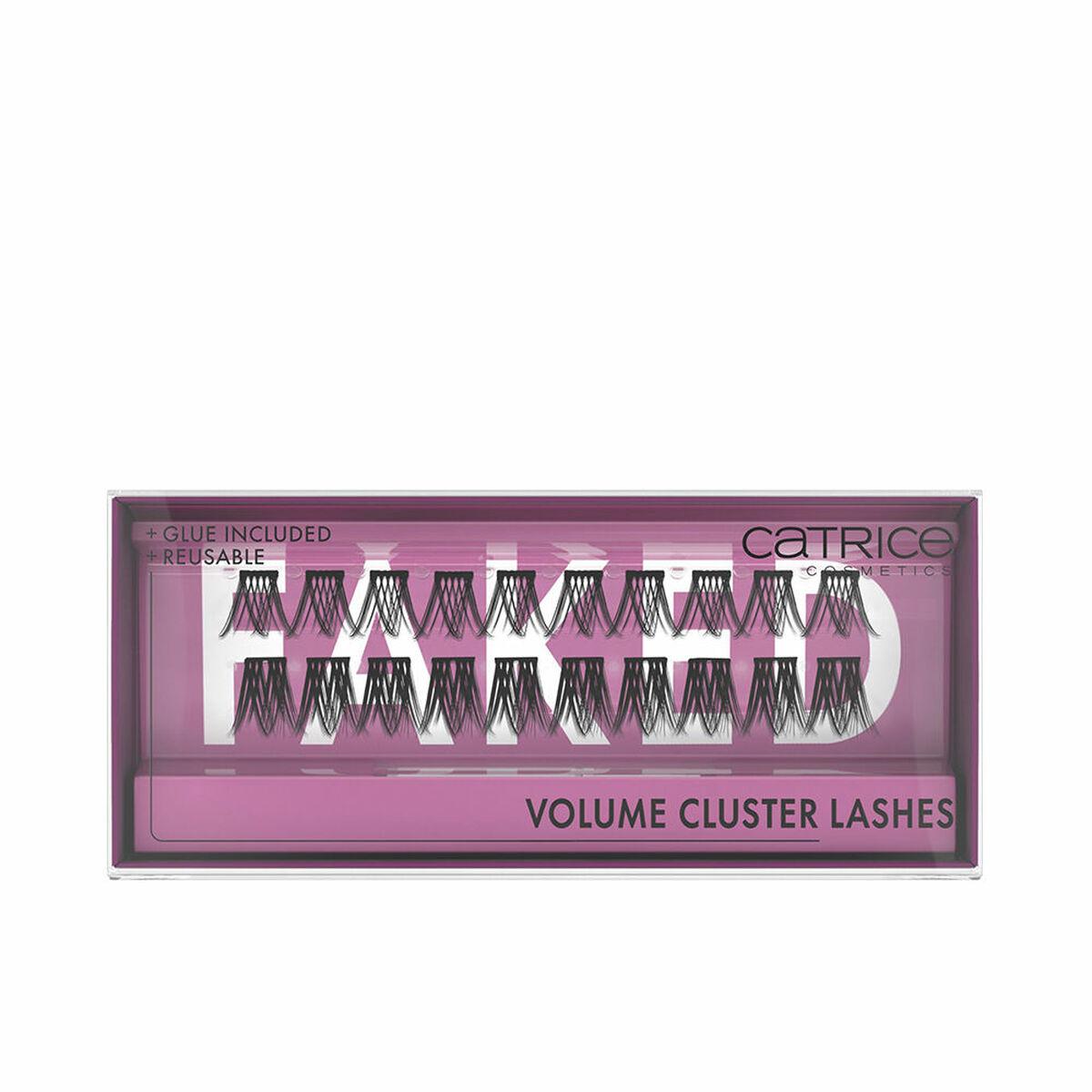 Pestañas Postizas Catrice FAKED VOLUMEN CLUSTER (1 unidad)
