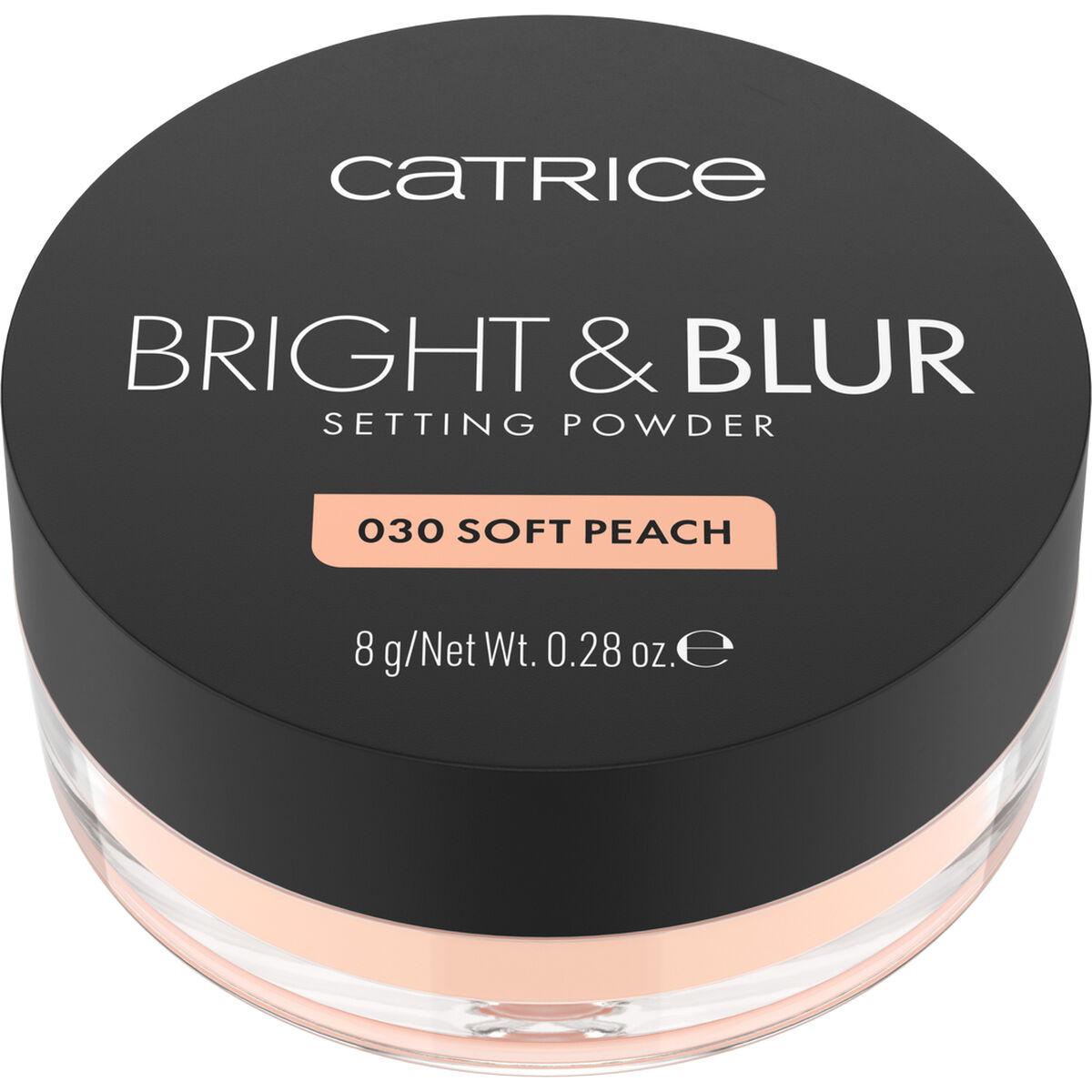 Polvos Fijadores de Maquillaje Catrice BRIGHT & BLUR Nº 030-Soft Peach 8 g
