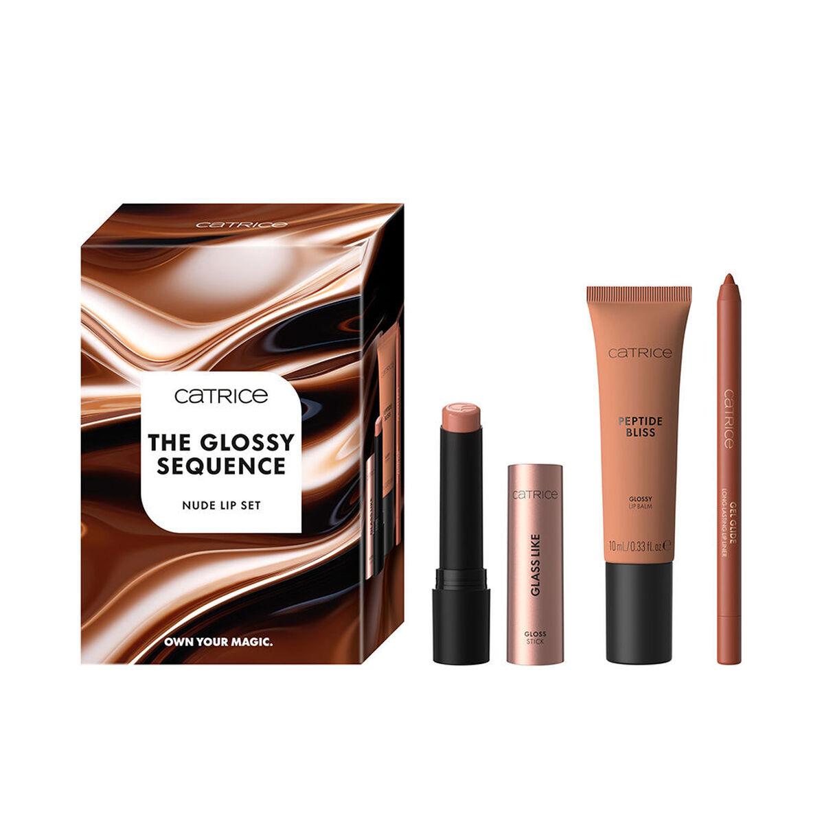 Pintalabios Catrice THE GLOSSY SEQUENCE 3 Piezas