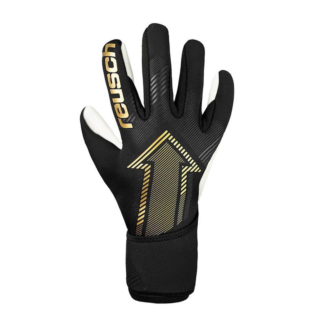 Guantes de Portero Reusch Fastgrip Silver Negro Adultos