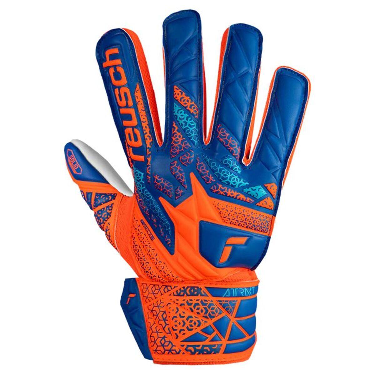 Guantes de Portero Reusch Attrakt Starter Azul Naranja
