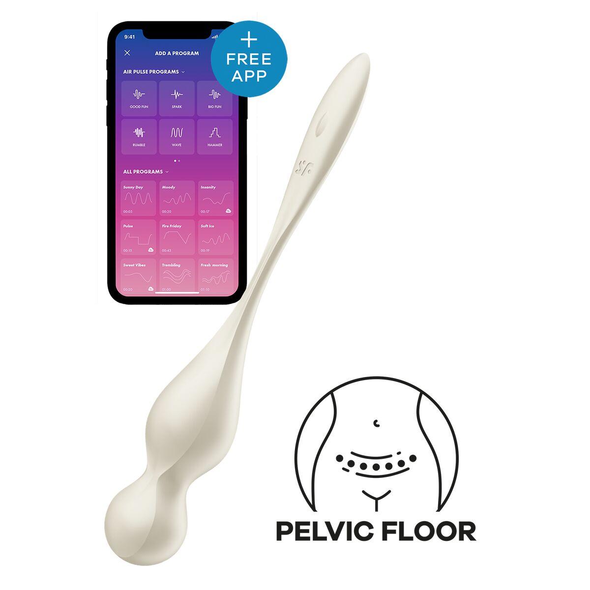 Vibrador Punto G Satisfyer Blanco