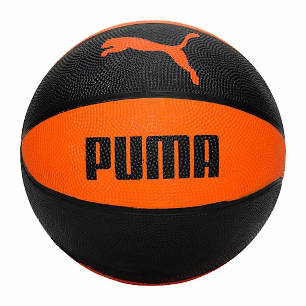 Balón de Baloncesto Puma Indoor Negro Naranja 7