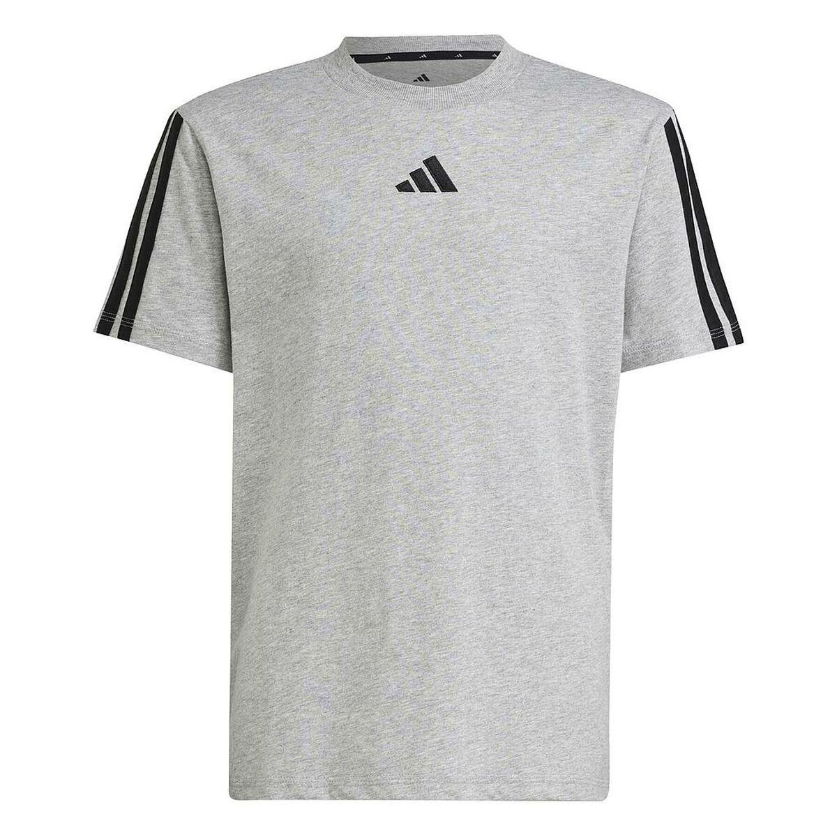 Camiseta de Manga Corta Infantil Adidas J 3S TEE 160 JD6486 Gris