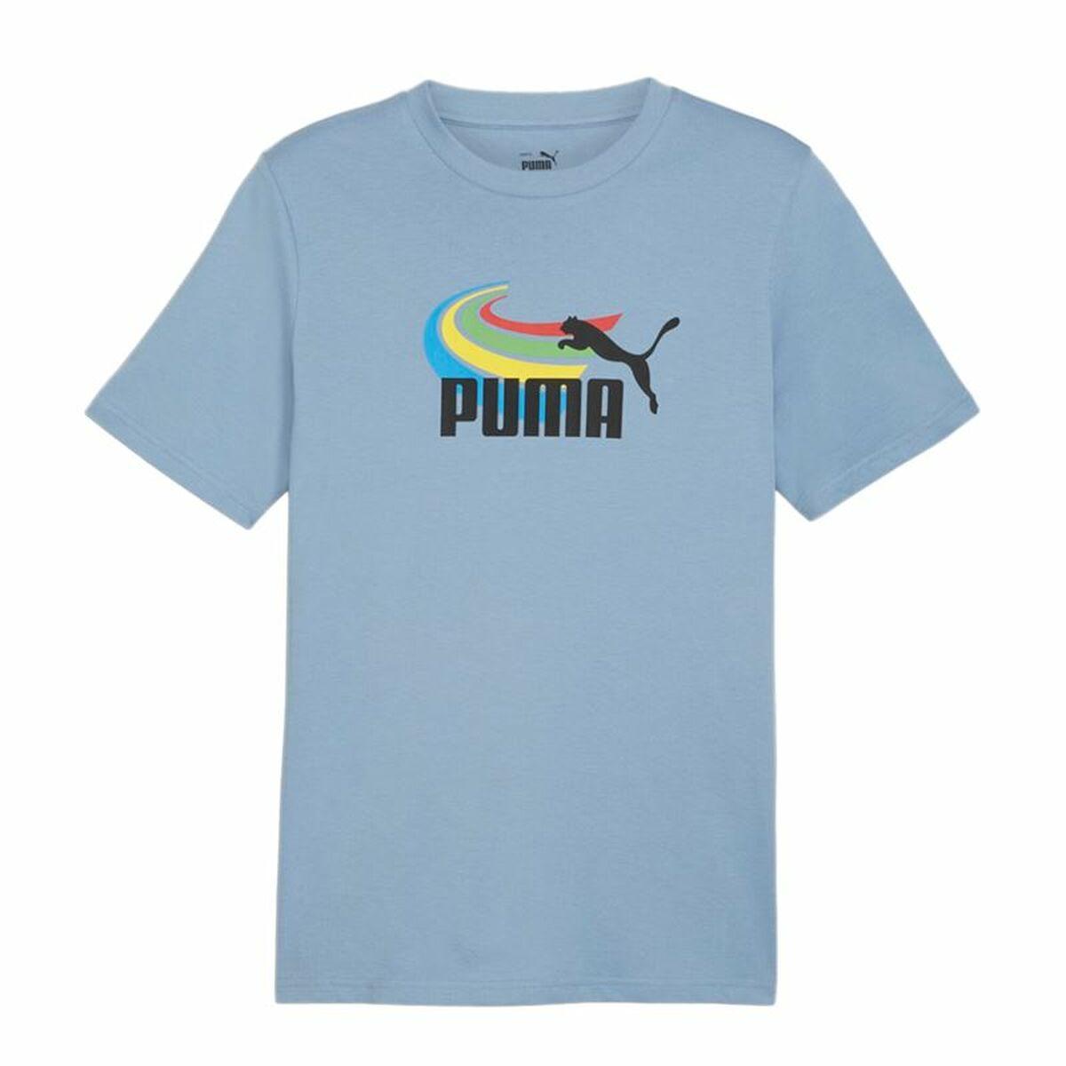 Camiseta de Manga Corta Hombre Puma GRAPHICS Summer Azul