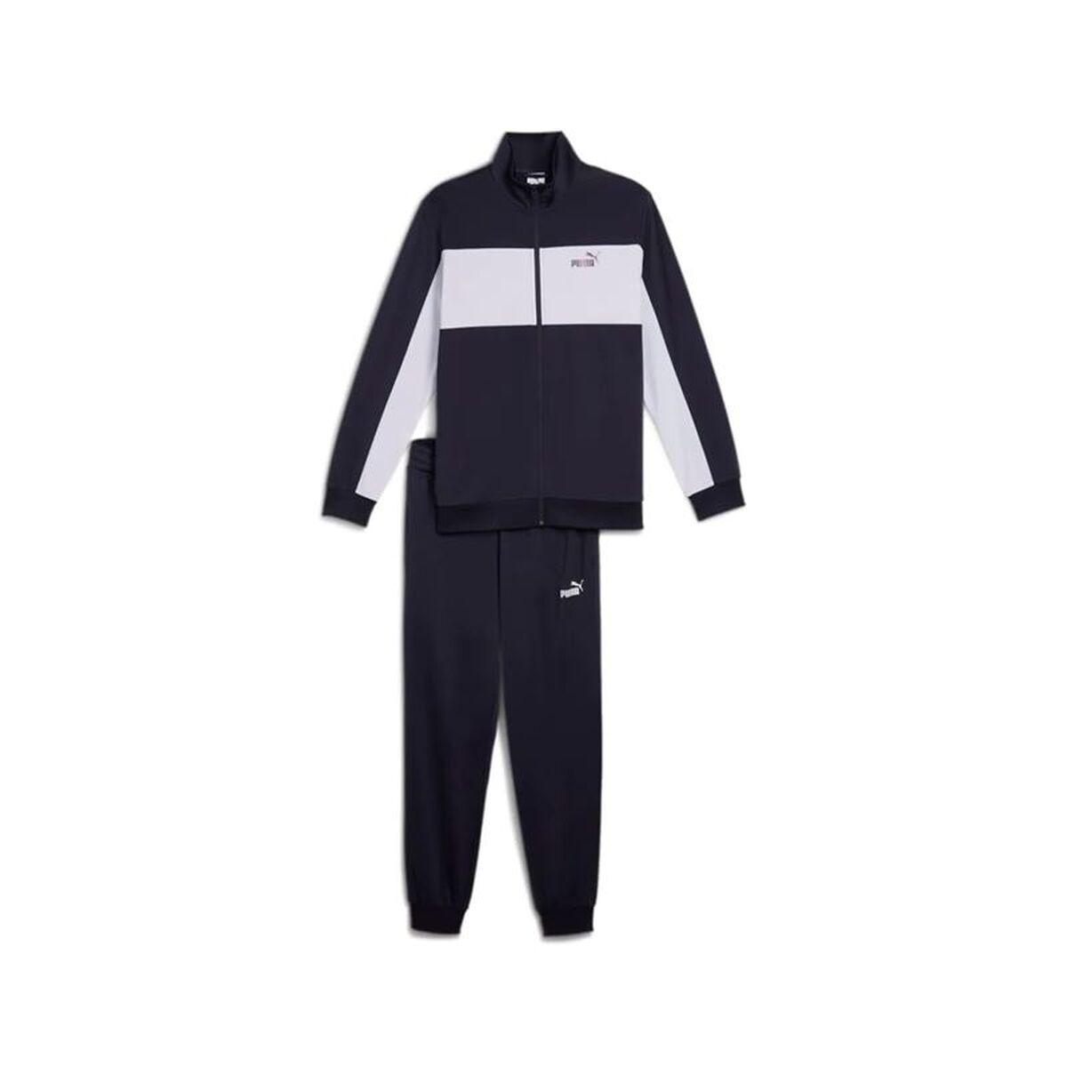 Chándal para Adultos Puma 687304 16 Azul marino Hombre