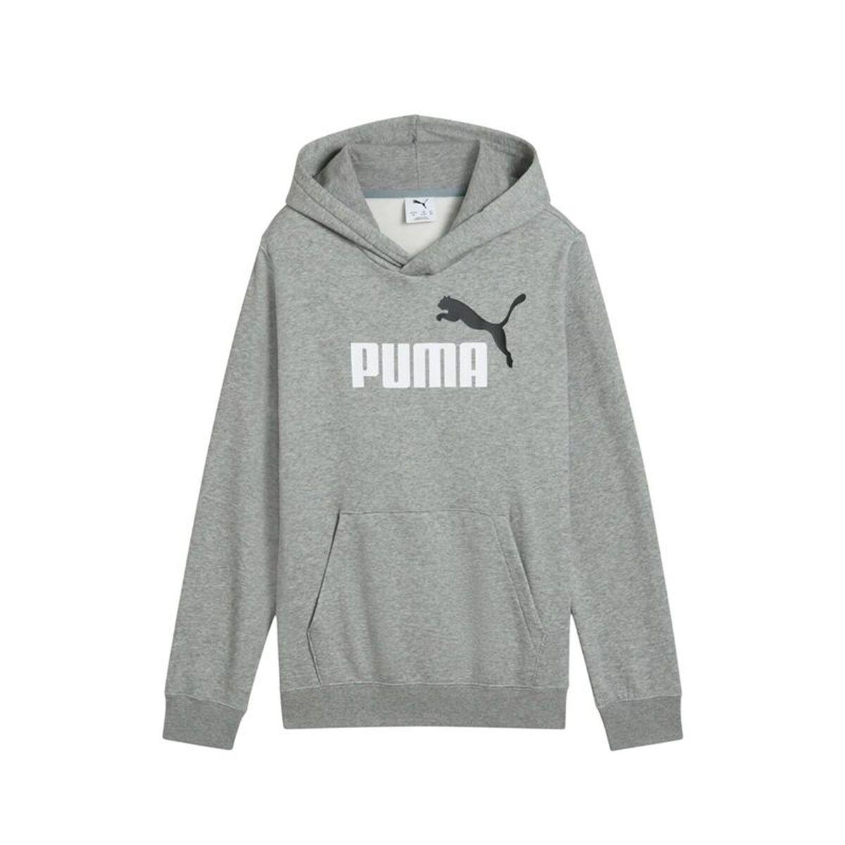 Sudadera con Capucha Niño Puma Essentials 2 Color No.1 Gris
