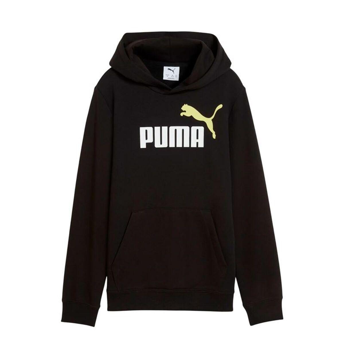 Sudadera con Capucha Niño Puma Essentials 2 Color No.1 Log Negro