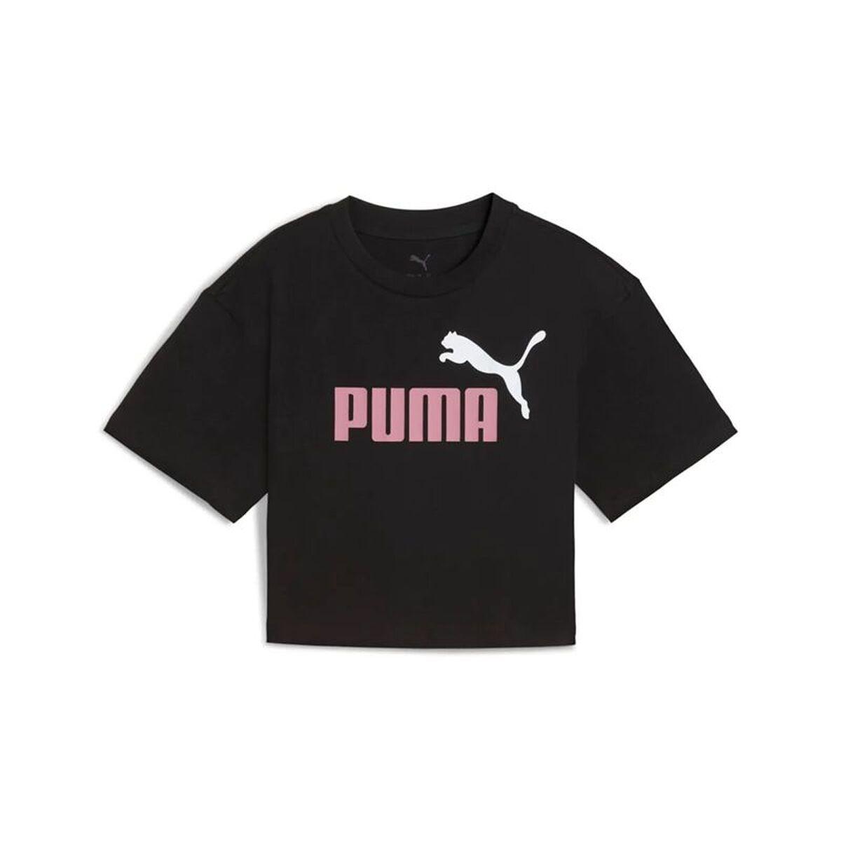 Camiseta de Manga Corta Infantil Puma Essentials 2 Color No. 1 Negro