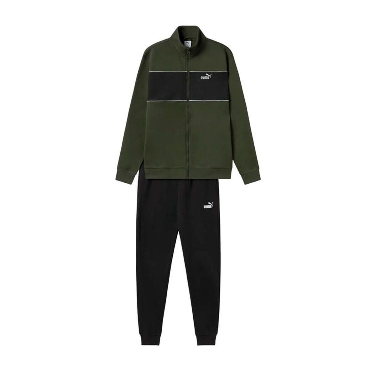 Chándal para Adultos Puma Ess Sweat Suit Fz Fl Hombre