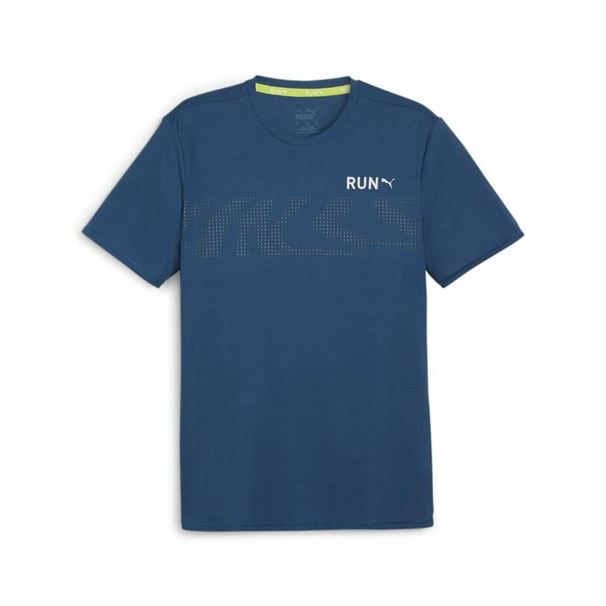 Camiseta de Manga Corta Hombre Puma Run Favourite Azul oscuro