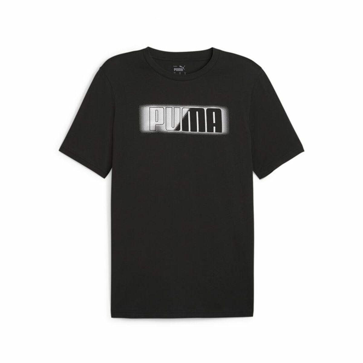 Camiseta de Manga Corta Hombre Puma GRAPHICS Negro