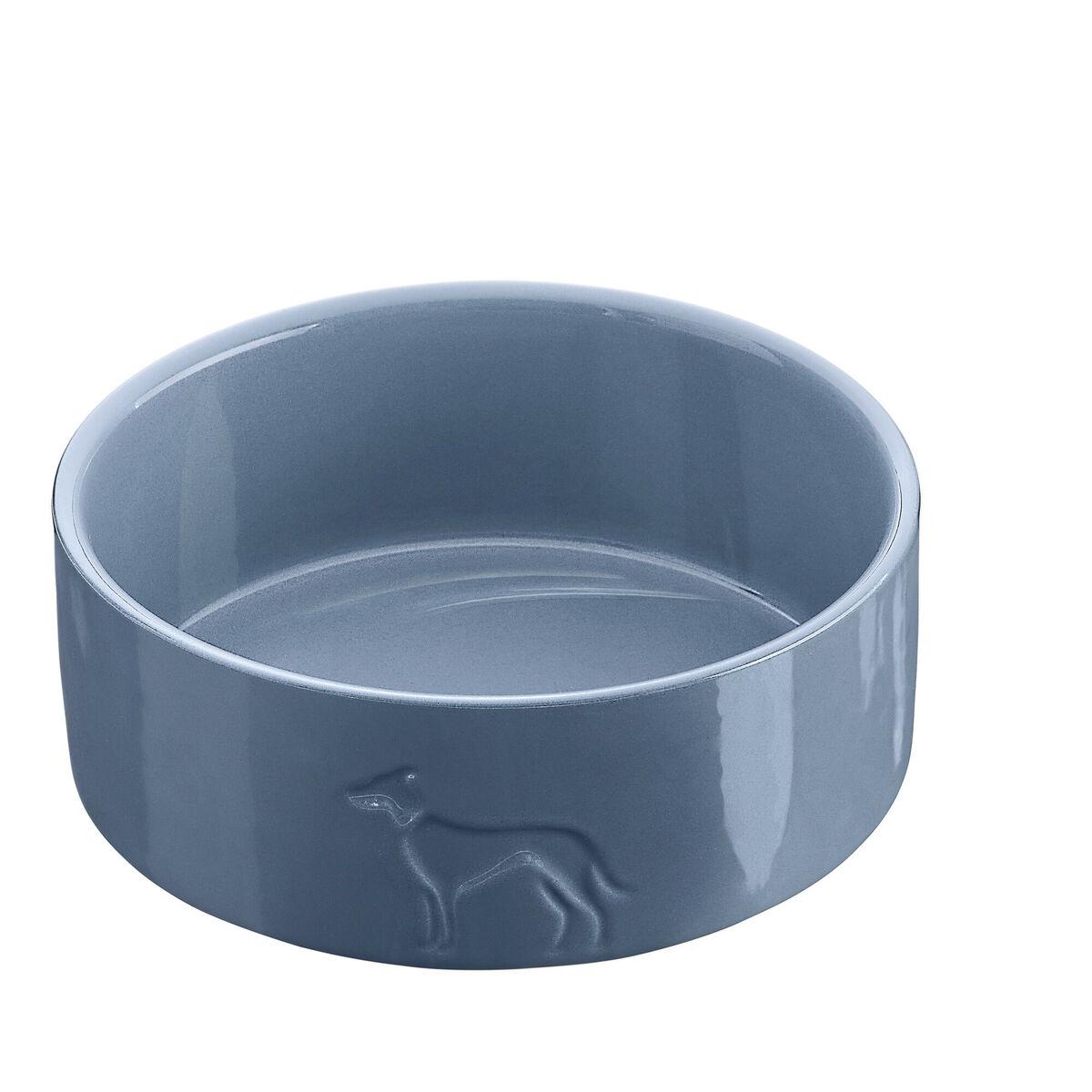 Comedero para Perro Hunter OSBY Azul Cerámica 1,1 L