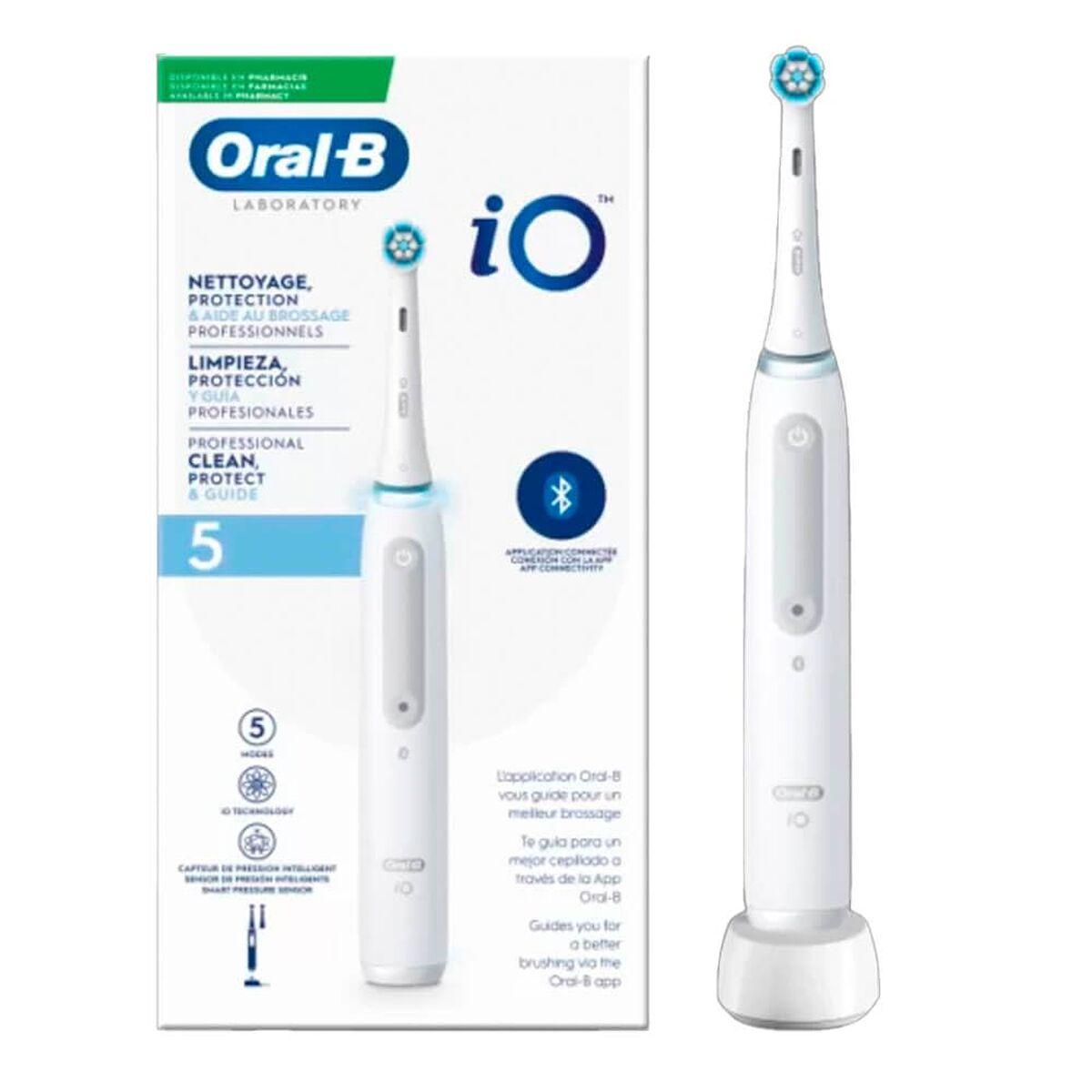 Cepillo de Dientes Eléctrico Oral-B LABPROIO5/WH Blanco
