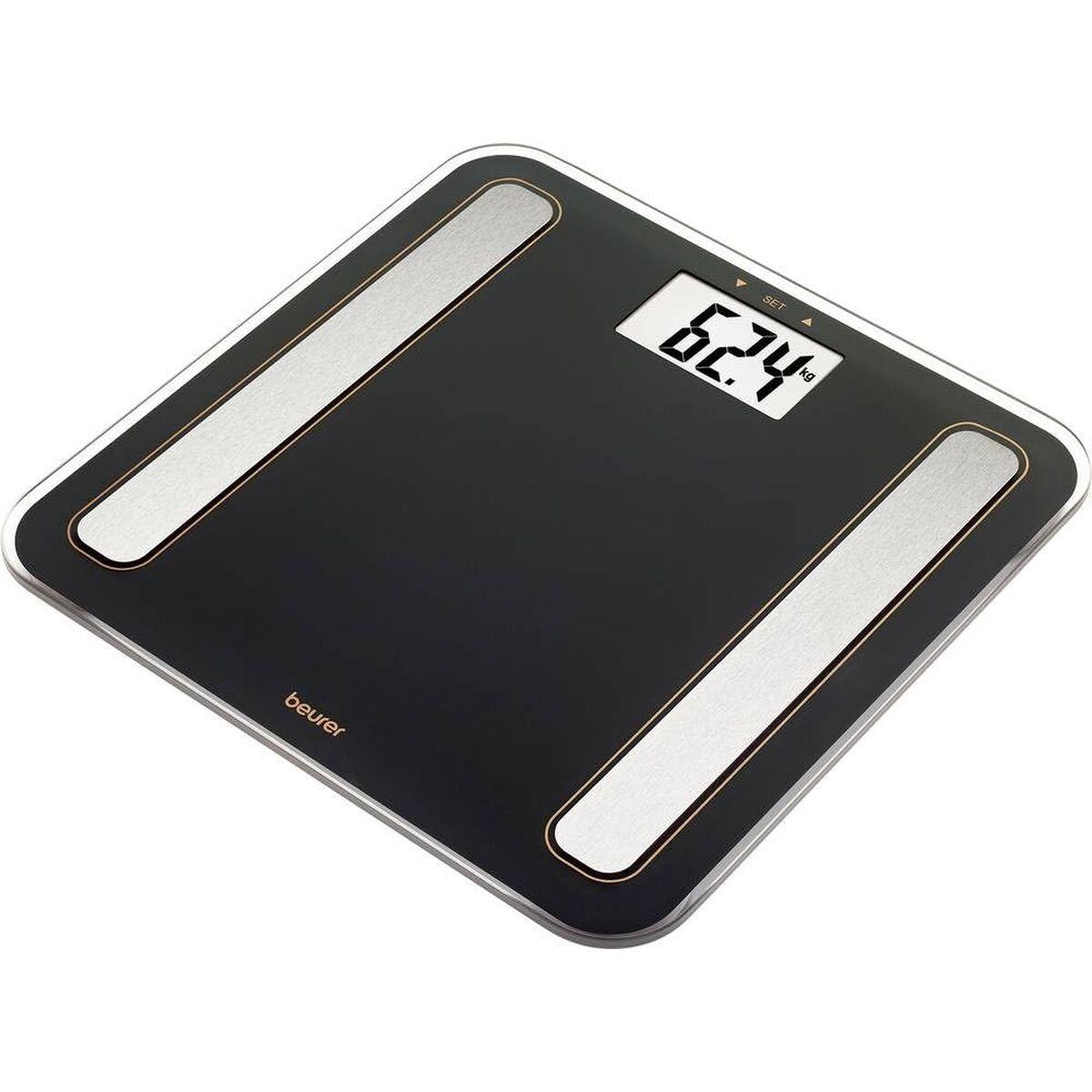 Báscula Digital de Baño Beurer BF-183LE-24 Negro Vidrio templado 180 kg