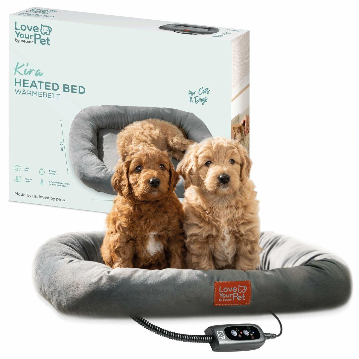 Cama eléctrica para mascotas Beurer PP250 KIRA Gris