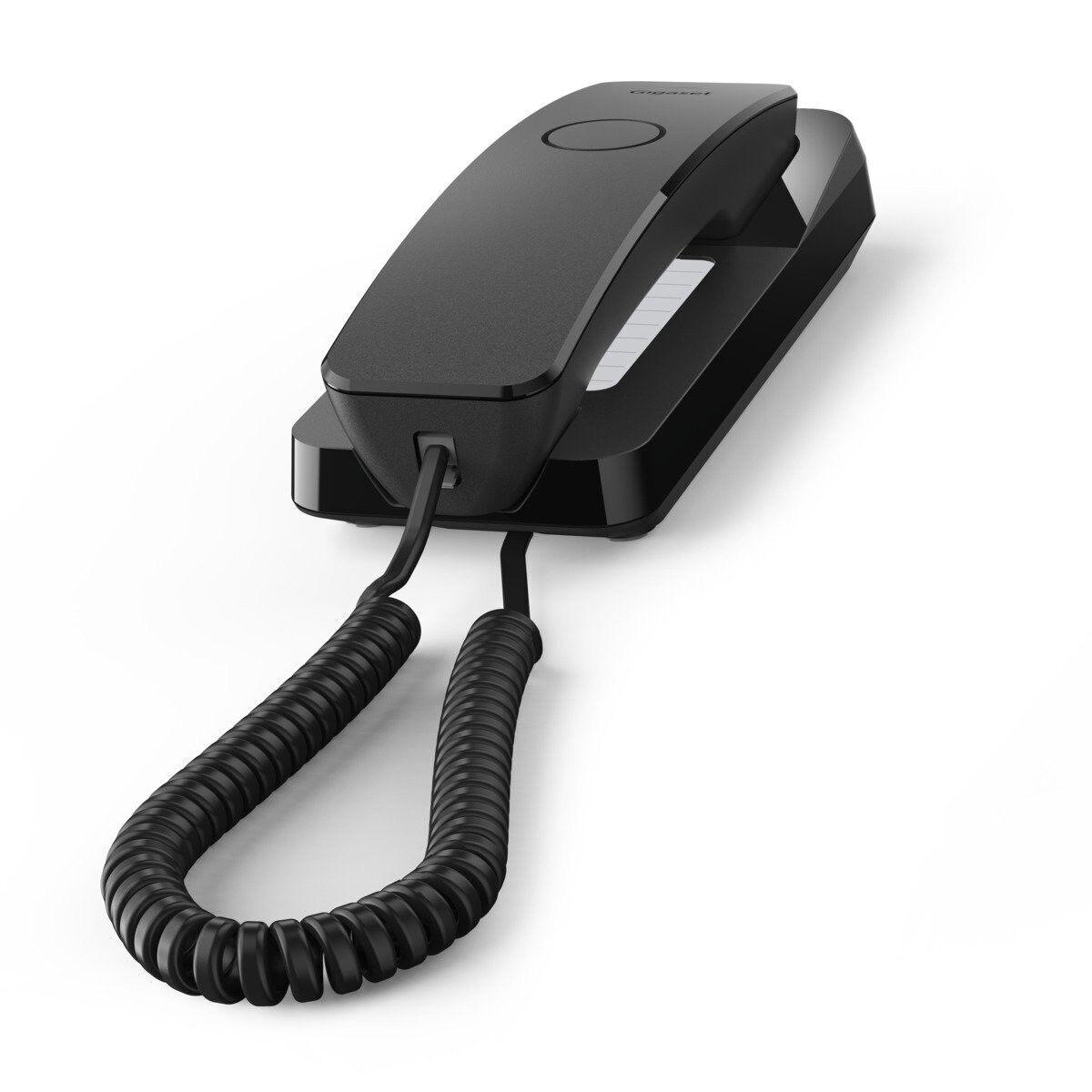 Teléfono Fijo Gigaset DESK 200 Negro