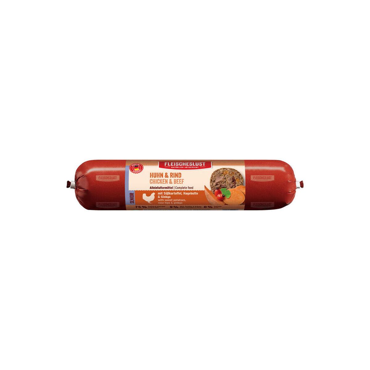 Comida húmeda Fleischeslust Senior 800 gr Pollo Ternera