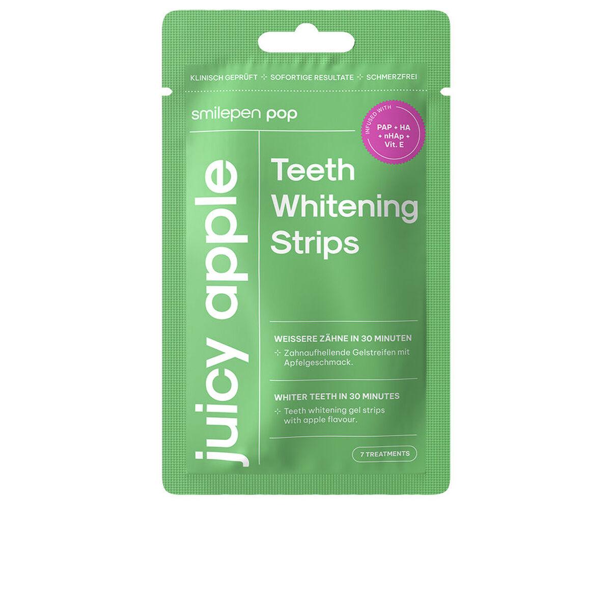 Tiras Blanqueadoras Dentales POP. POP. CUIDADO DENTAL Manzana