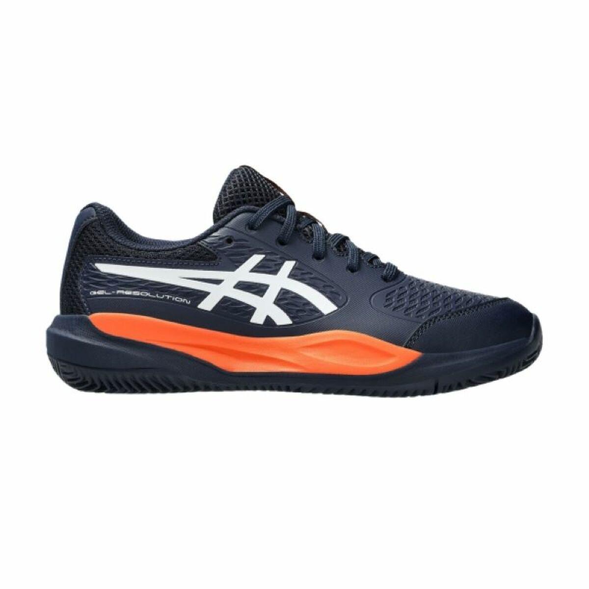 Zapatillas Deportivas Mujer Asics GEL RESOLUTION X GS CLAY 1044A080 400 Azul marino