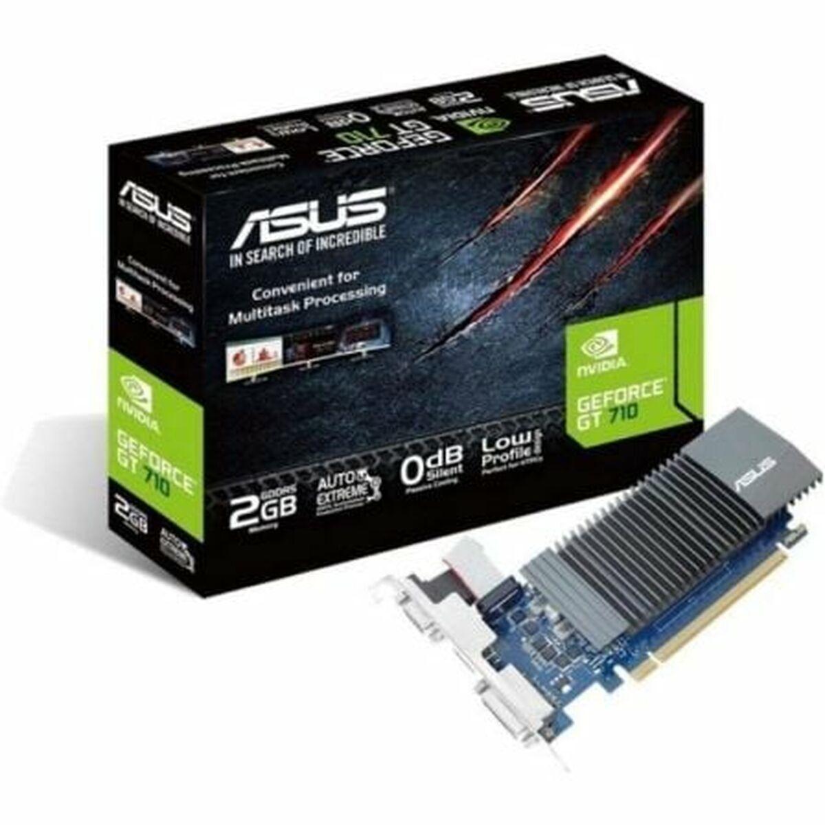 Tarjeta Gráfica Asus 90YV0ALA-M0NA00 NVIDIA GeForce GT 710 GDDR5