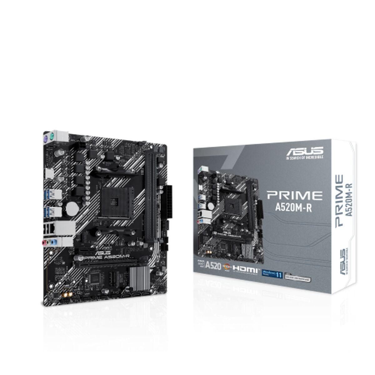 Placa Base Asus PRIME A520M-R AMD AM4 AMD A520 AMD
