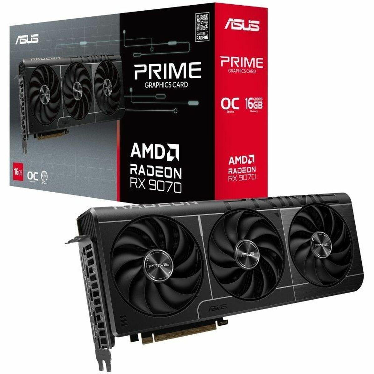 Tarjeta Gráfica Asus Prime -RX9070-O16G 16 GB GDDR6