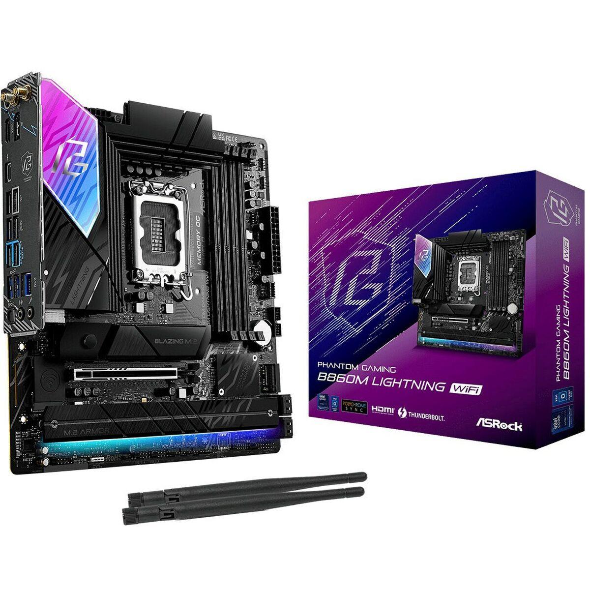 Placa Base ASRock B860M Lightning WiFi Intel B860
