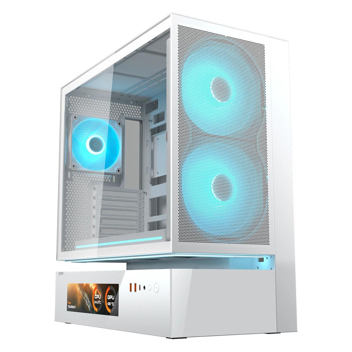 Caja Semitorre ATX Cougar CFV235 Mesh Vision Blanco