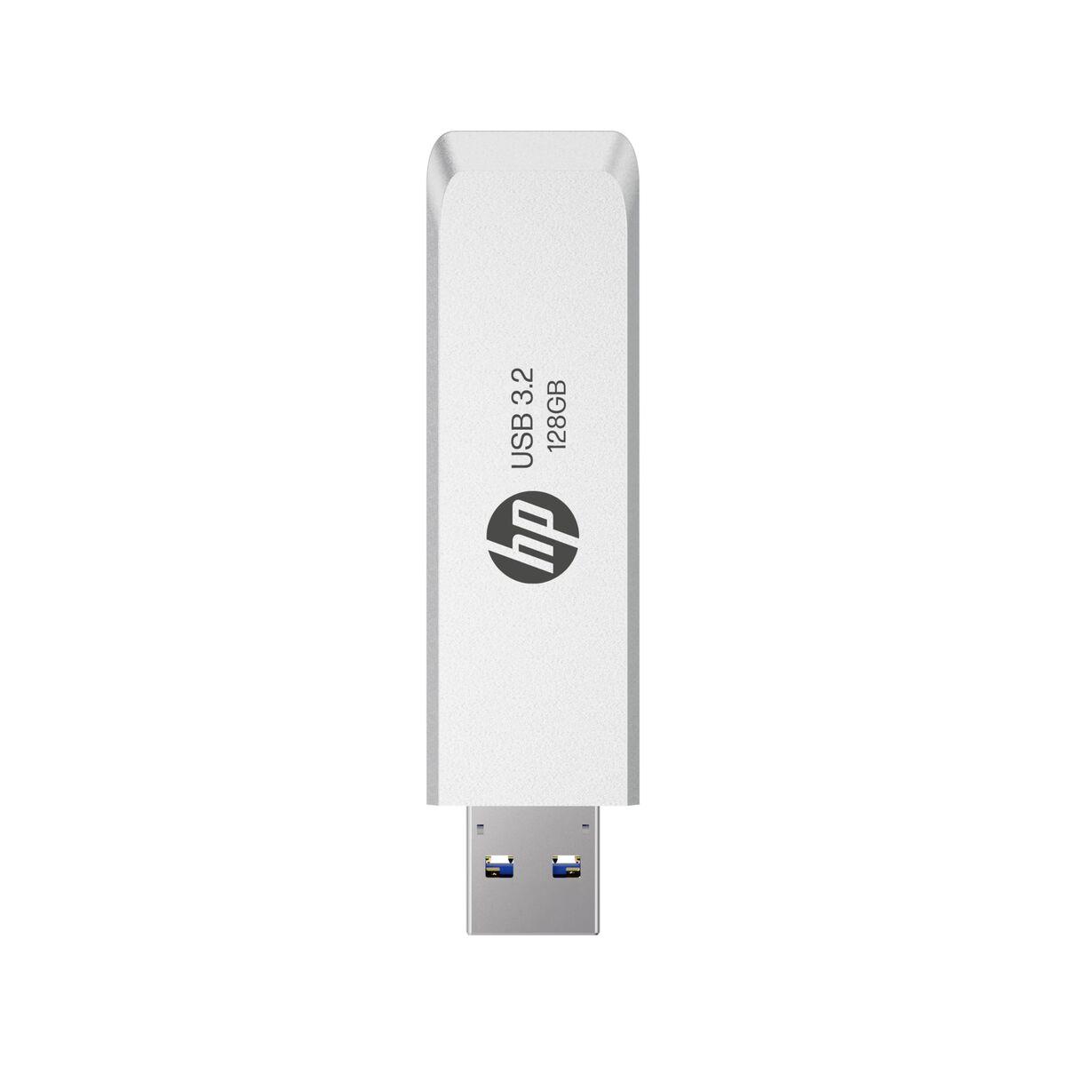 Memoria USB HP HPFD819W-A-128 Plateado 128 GB