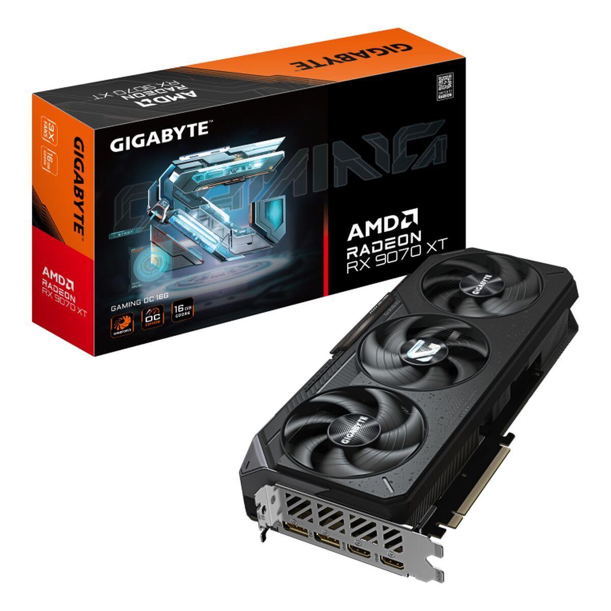 Tarjeta Gráfica Gigabyte GV-R9070XTGAMING radeon rx 9070 xt 16 GB GDDR6