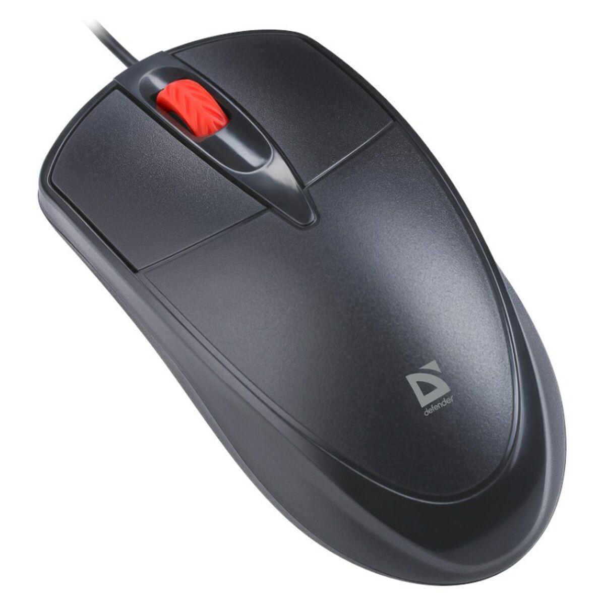 Ratón Óptico Defender DEFENDER ICON MB-057 Negro